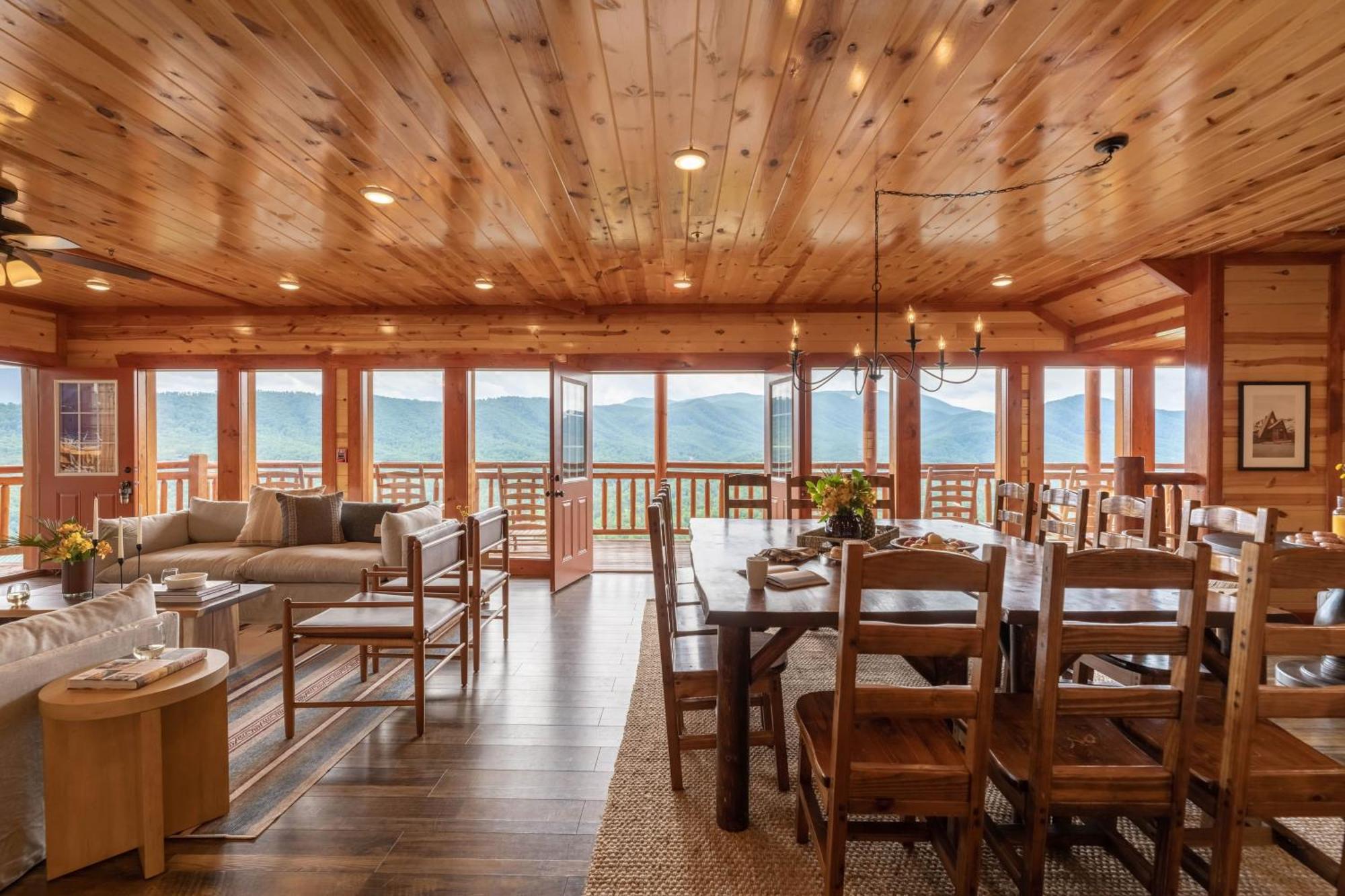Sugarland By Avantstay Sleeps 28 Home Theatre Two Hot Tubs Indoor Pool Incredible Views 비둘기 포지 외부 사진