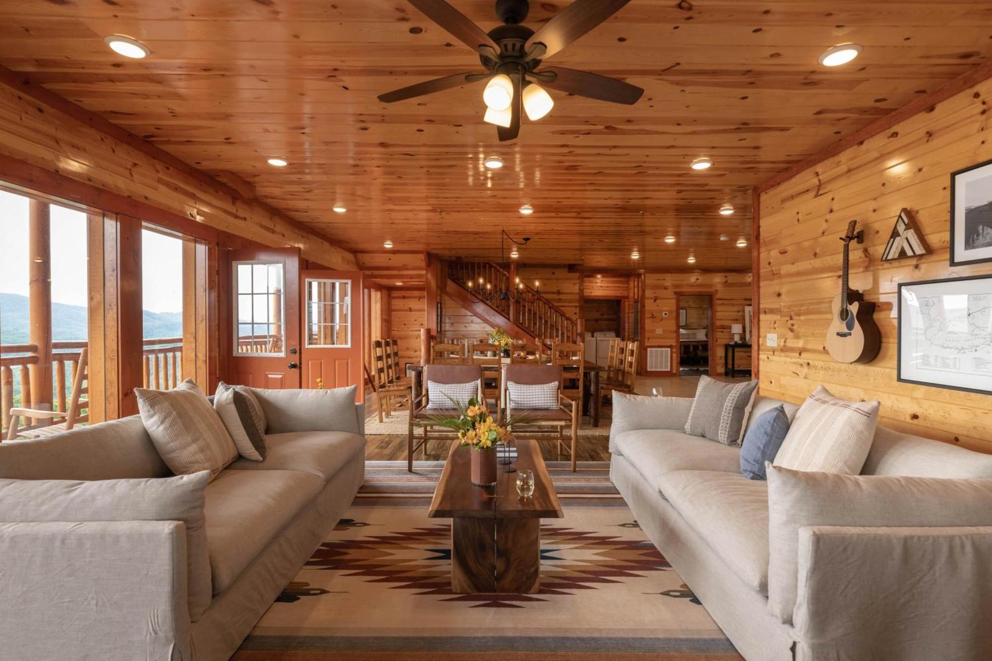 Sugarland By Avantstay Sleeps 28 Home Theatre Two Hot Tubs Indoor Pool Incredible Views 비둘기 포지 외부 사진